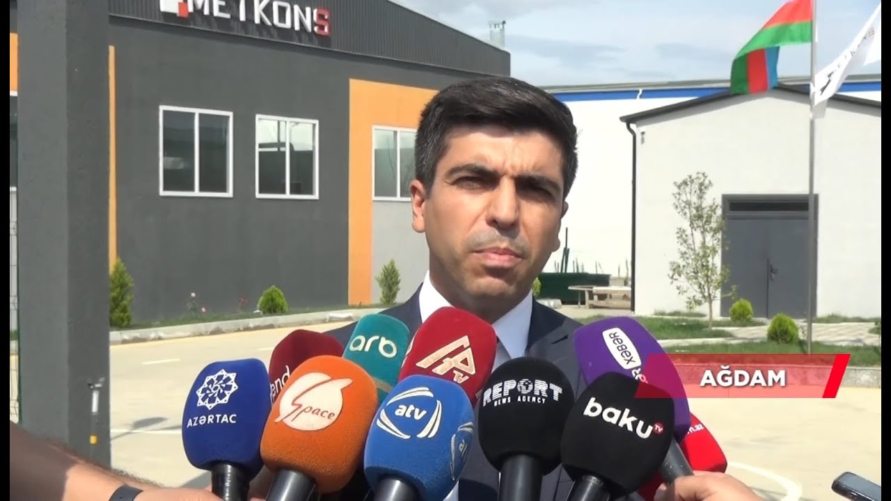 Ağdam Sənaye Parkının ilk müəssisələri fəaliyyətə başlayıb