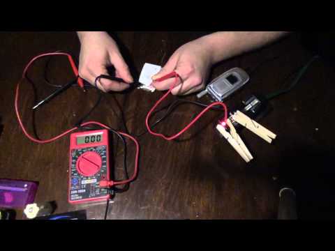 How to wake a dormant Lithium Battery Cell. Works on both Cell Phones & 18650s & Similar