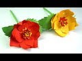 How to Make easy Beautiful Paper Stick Flower - DIY Hand Craft Ideas for kids - Handmade Craft