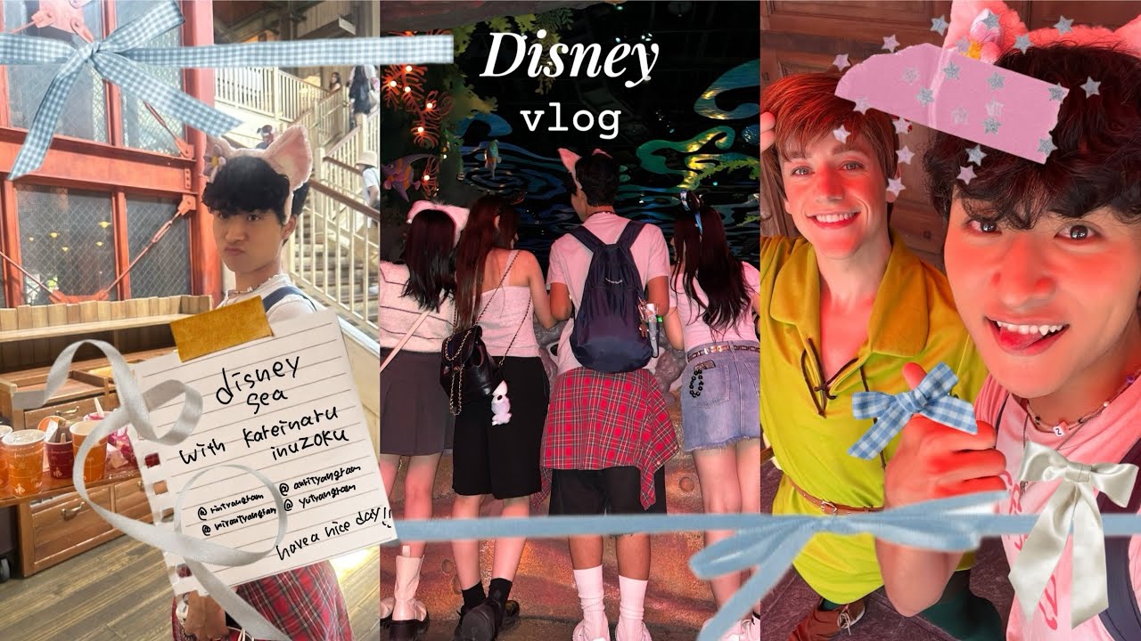 人生初ディズニーシーはやっぱうちらで😘