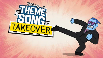 Vasquez Theme Song Takeover 🎶 | Big City Greens | @disneychannel