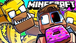 Minecraft Funny Moments - Homer Simpsons Mod!