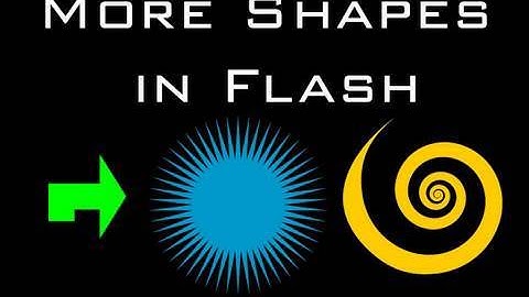 Get More Shapes For Animations or Graphics: Flash Tutorial