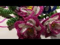 Цветы из бисера. Как сделать цветок ЭУСТОМЫ. Лепесток" грибочком" Для начинающих! Травяная роза