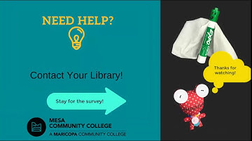 How to Navigate the MCC Library Website