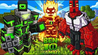NOVO UPDATE DO BEN 10 ULTIMATE ADDONS/MODS MINECRAFT COM ESPECIAIS DE ALIENS, MASTER CONTROL E MAIS!