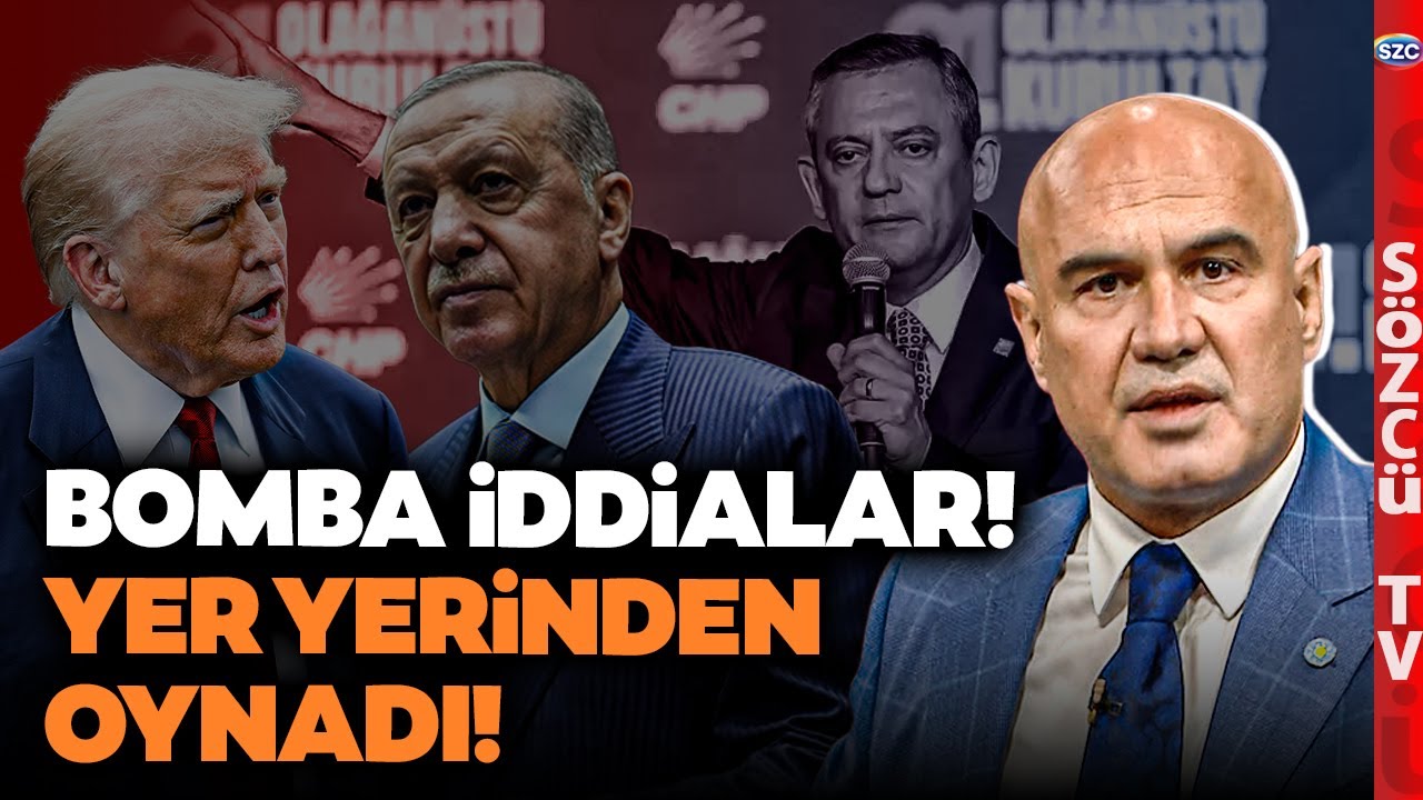 Erdoğan'ın Kayyum ve CHP Planında Bomba ABD Detayı! Turhan Çömez Neler Anlattı Neler