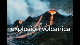 Explosion volcanica en Islandia