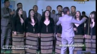 Video thumbnail of "Mizoram Synod Choir - Lalthutthleng kiangah )"