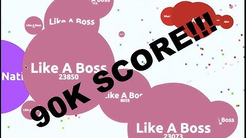 Agar.io Instant Merging Server | 90K SCORE!!!