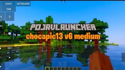 How to download chocapic 13v6 medium for pojavlauncher 1.16.5 lag fix shader