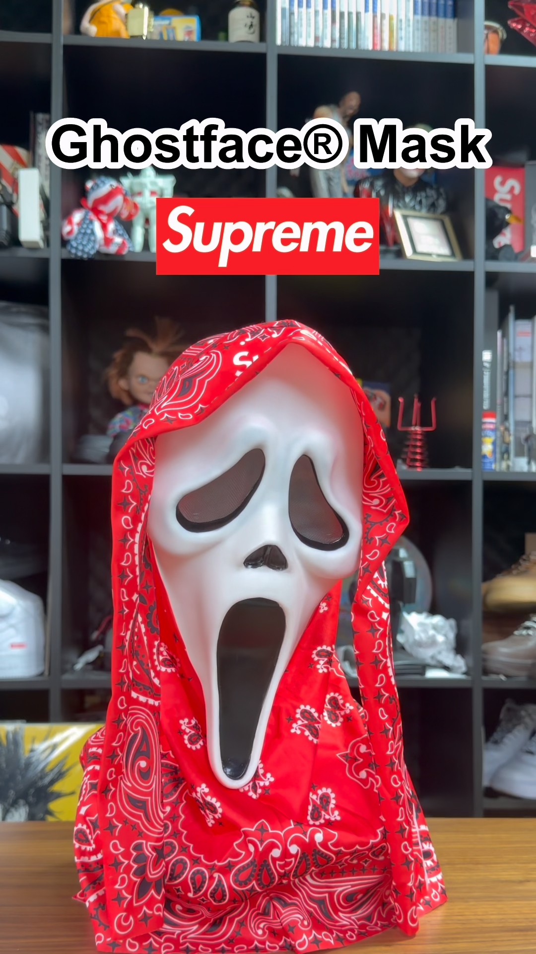 Supreme】Ghostface Mask 被ってみたら…👻 #shorts - YouTube