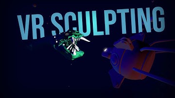 Oculus Medium - Underwater Horror VR sculpting