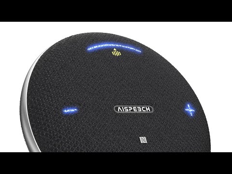 AISPEECH M4 Bluetooth Speakerphone Conference Microphone with AI Noise ...
