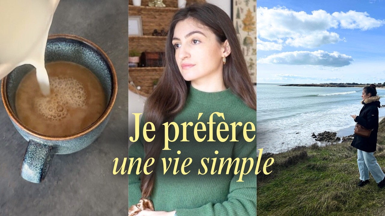 Je préfère une vie simple et authentique | vlog doux & slow life