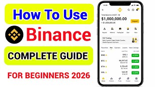 How to use Binance App | Binance app kaise use kare | Binance tutorial for beginners