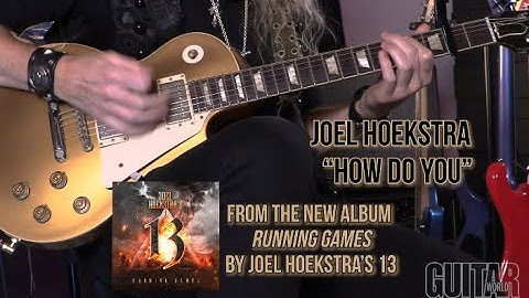 Joel Hoekstra - "How Do You" - playthrough and lesson