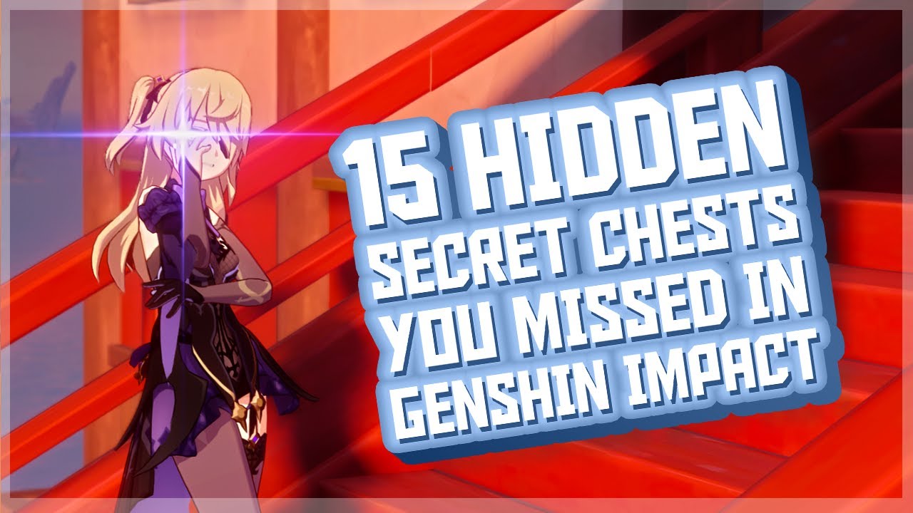 15 HIDDEN SECRET CHESTS YOU MISSED in GENSHIN IMPACT - CHEST FARM ROUTE