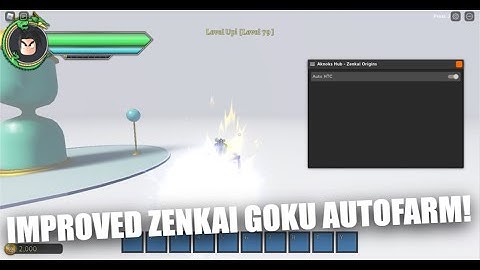 OP Zenkai Origin Goku Autofarm Version 2! | Free HTC + Very Fast!