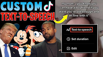 How to get Custom Text To Speech Voice on TikTok Using Uberduck.ai