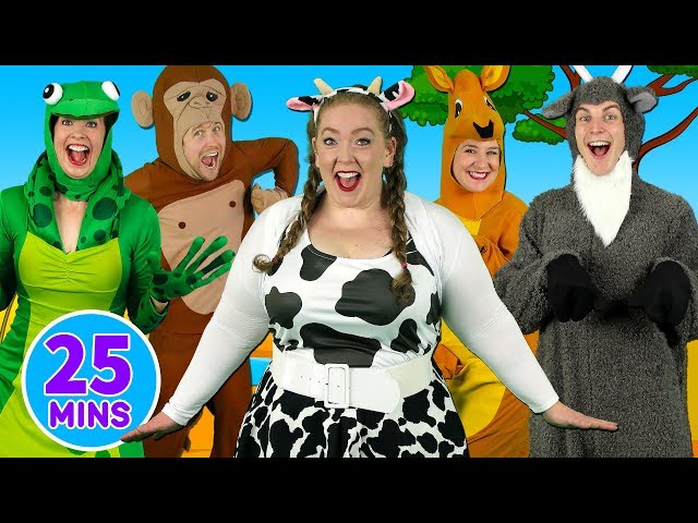 Alphabet Animals + More Alphabet Songs - Learn ABCs with the Alphabet Series - Kids Songs class=
