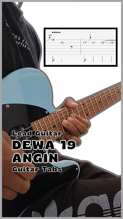 DEWA 19 _ Angin ( Guitar Tabs ) #dewa19 #angin #dewa19anginguitartabs