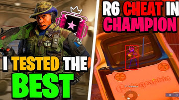 I TESTED the “Best” R6 Cheats in Champ Lobbies… Here’s What Really Happened 🤪