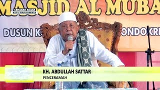 KH. Abdullah Sattar – Masjid Al Mubarok Kombongan Pondokrejo - Jember