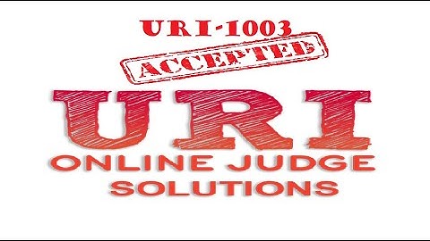 URI online judge problem number 1003 sotution || Bangla