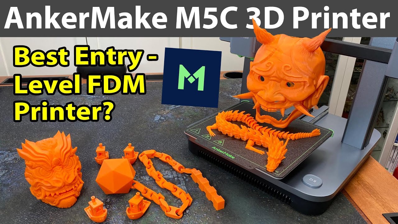 AnkerMake M5C Best EntryLevel 3D Printer? YouTube