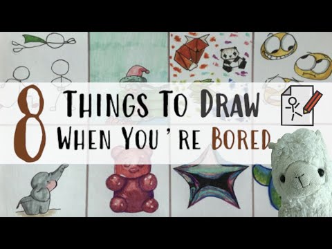 8 things to draw when you're bored - YouTube