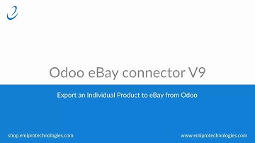Odoo eBay Connector Part-3 | Export an Individual Product to eBay from Odoo