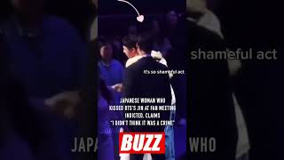 Japanese Woman Who Kissed Btss Jin At Fan Meeting Indicted I Didnt Think It Was A Crime