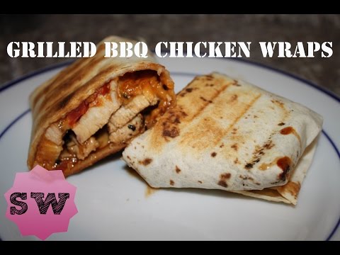 Grilled BBQ Chicken Wraps ~ Recipe