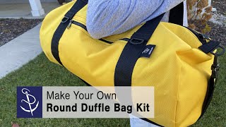 DIY Duffle Bag - Round Duffle Bag Kit