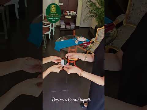 Business Card Etiquette How To Give And Receive Business Cards 