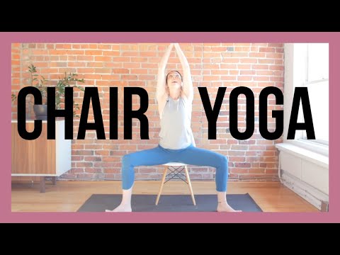 easy chair yoga for seniors
