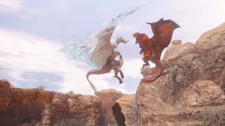 Velkhana VS Teostra Turf War (Monster Hunter Rise Sunbreak)