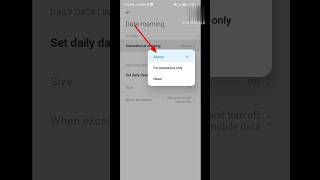 How to turn On data roaming in redmi note 10s|| #shorts