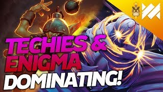 ⭐⭐ Techies! ⭐⭐ Enigma! What a CRAZY game! | Dota Underlords | Savjz screenshot 5