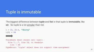 CS3A, Week 5, Tuple