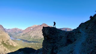 Scenic Point Trail: Two Medicine  Glacier National Park, Montana: hike in 4K