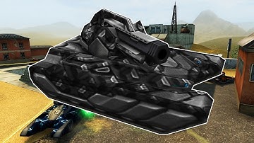 Tanki Online Hammer M3 Viking M3 Polygon CTF gameplay