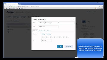 Acronis Backup for vCloud video-demo