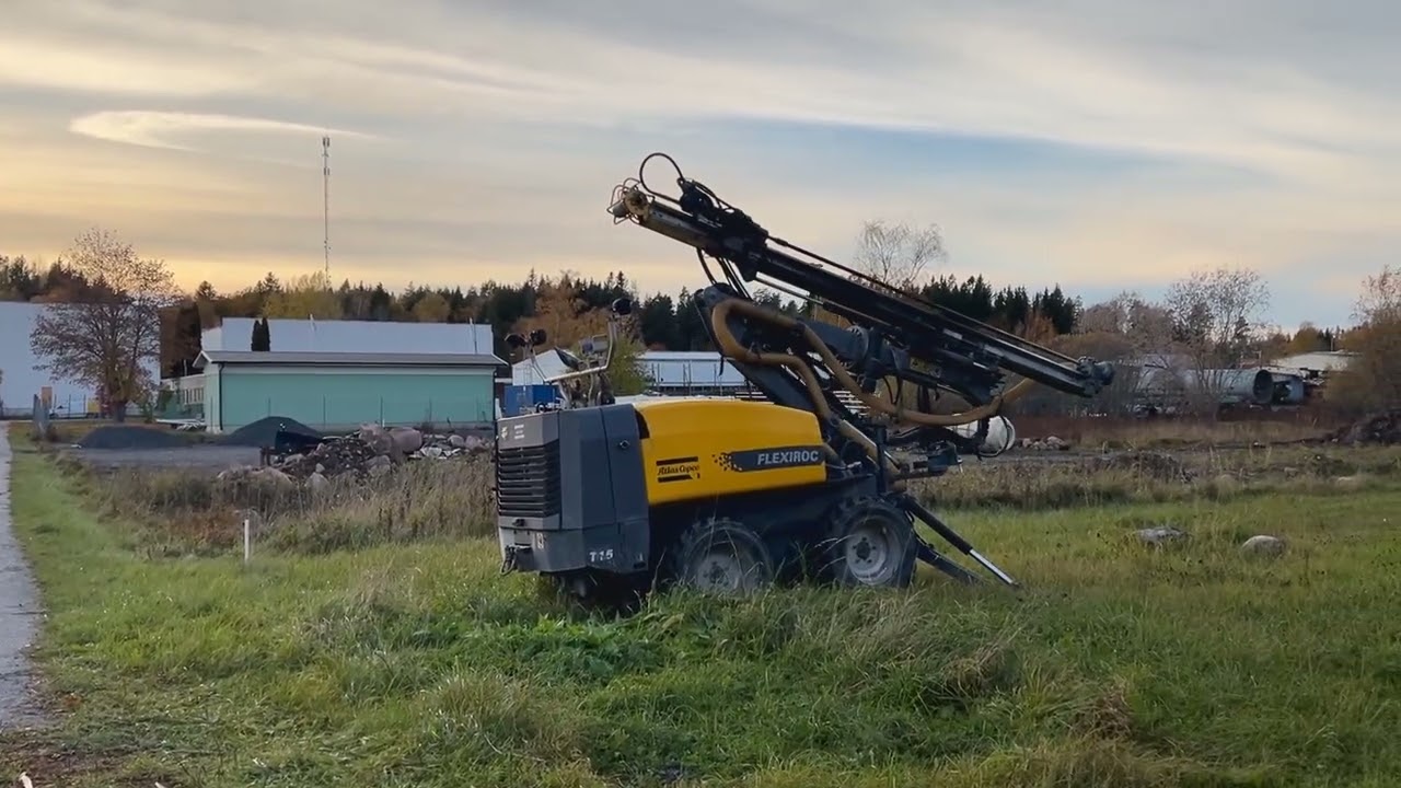 Borrvagn Atlas Copco Flexi ROC T15