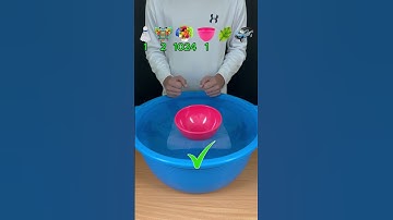 TRY TO GUESS HOW MANY TISSUE PAPER IT TOOKS! #satisfying #asmr #experiment