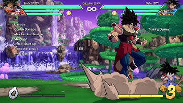 Dragon Ball FighterZ - Broly (DBS) j.H starter solo slide knockdown corner combos