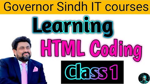 Learning html coding class 1 #governorsindh #viral #trending #ai #viralvideo #aiplanet #metaverse
