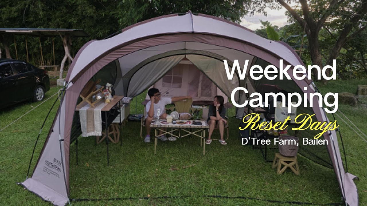 Camping at D'Tree Farm | Sedan and Pet Friendly Campsite | MOBI GARDEN | MOUNTAINHIKER DOME TENT