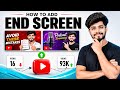 How To Add End Screens To Your YouTubeVideos (You Should Do This!)